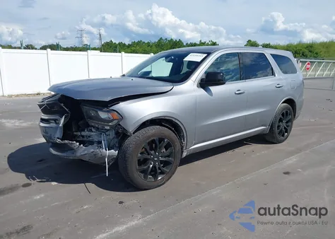 2020 Dodge Durango Gt Rwd из США, поврежденный, VIN 1C4RDHDGXLC102863